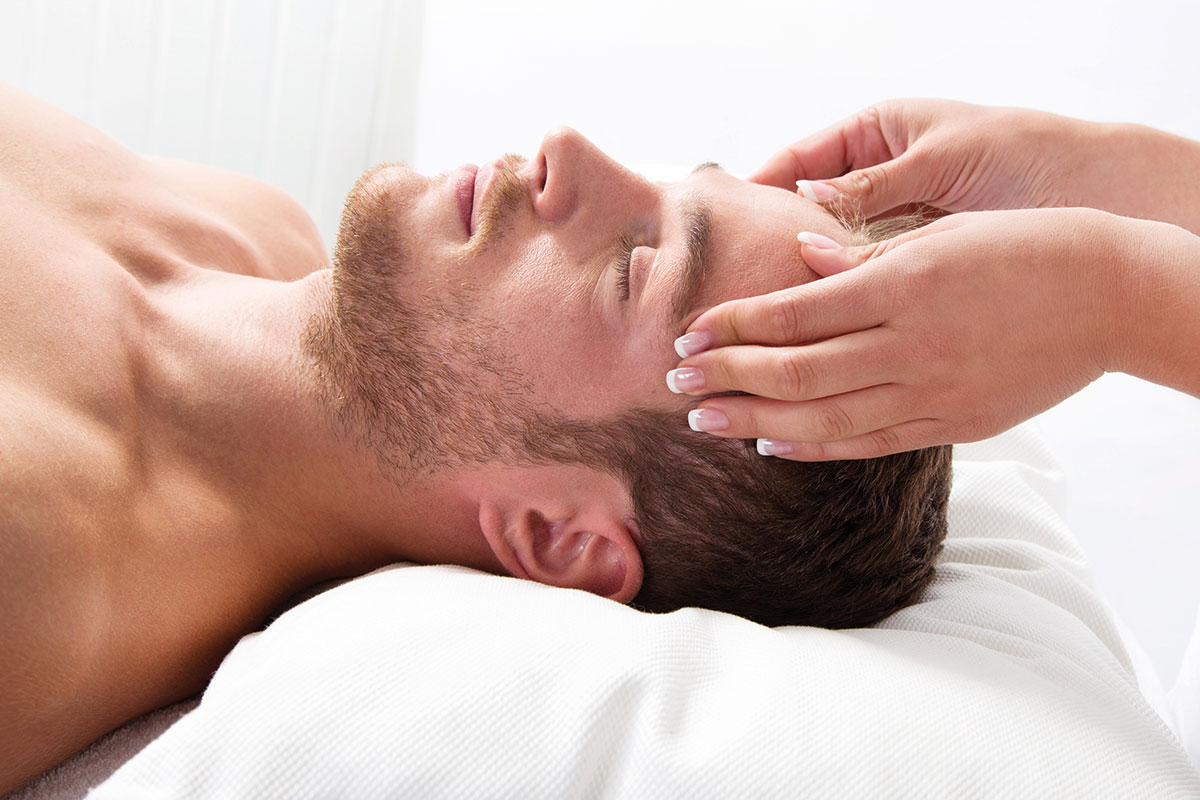 Massage Naturkosmetik für Männer